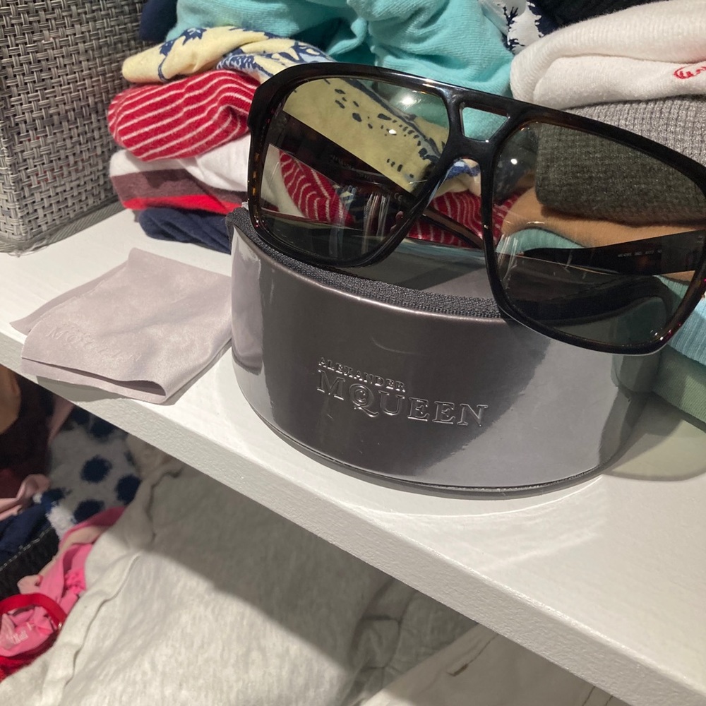 Alexander McQueen Big Sunglasses